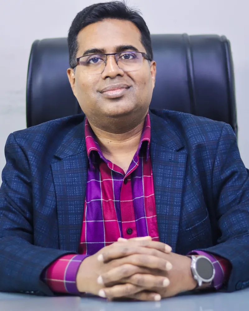 Dr. Md. Saklayen Hossain at his chamber